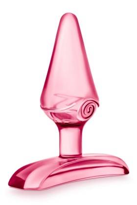 Blush Hard Candy Anal Plug - Pink - 331976-4